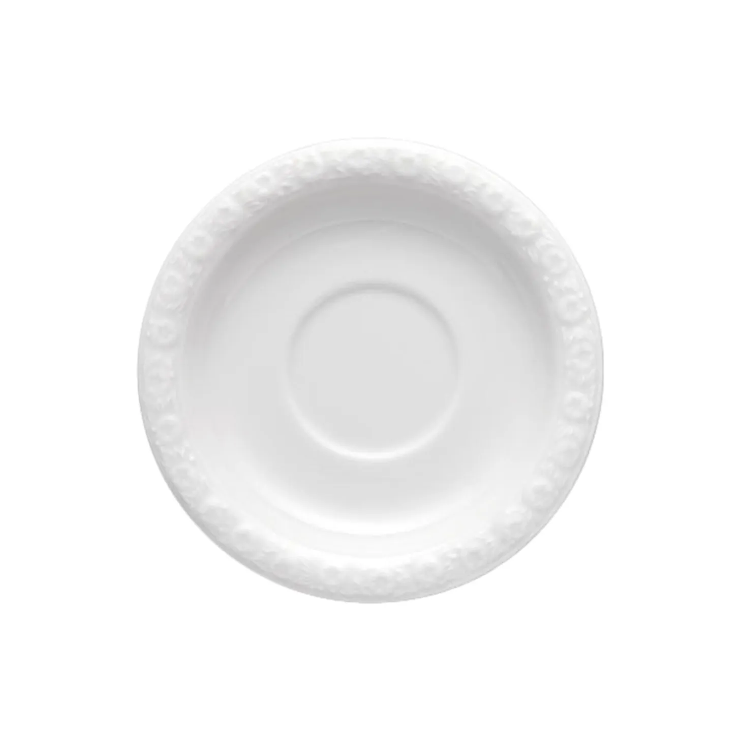Maria white Saucer 2 tall