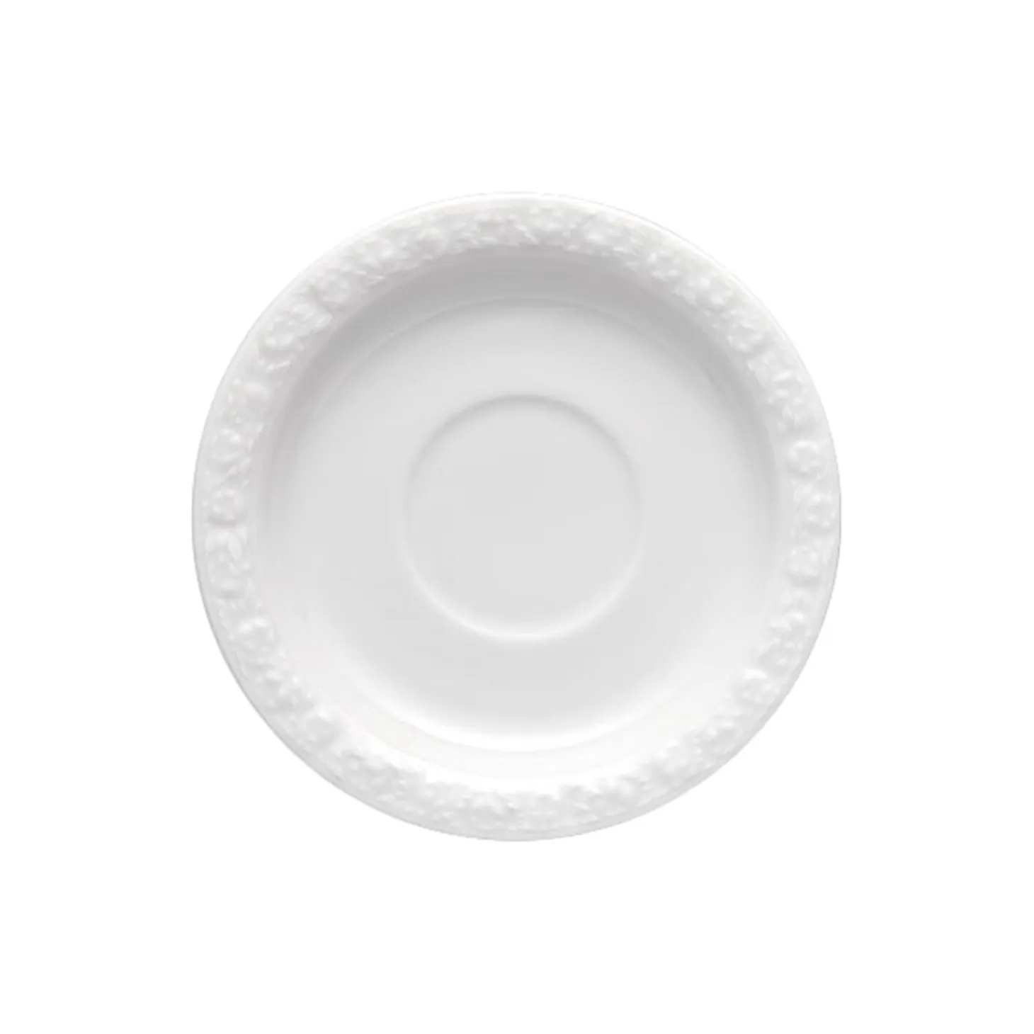 Maria white Saucer 4 tall