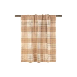 MARY TARTAN BEIGE Boiled wool pledd 150x200cm