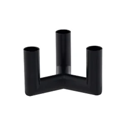 Matrix Mini 3-Arms Candleholder, matte black