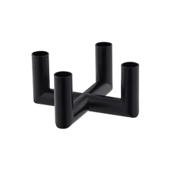 Matrix Mini 4-Arms Candleholder, matte black