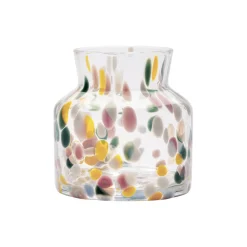 MEADOW vase vår, pastel colored dots