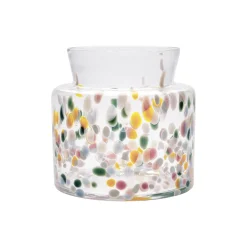 MEADOW vase vår, pastel colored dots