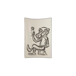MELGAARD Pledd, grey/natural