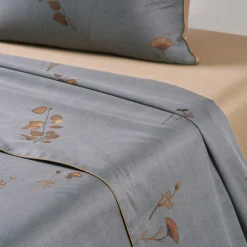 Midnight Flowers Flat Sheet
