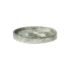 Mist brett Ø 20, emerald off-white