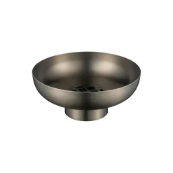 MIYABI Vase M, brent metalll