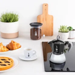 Moka Espresso Maker for Induction, 4 cups