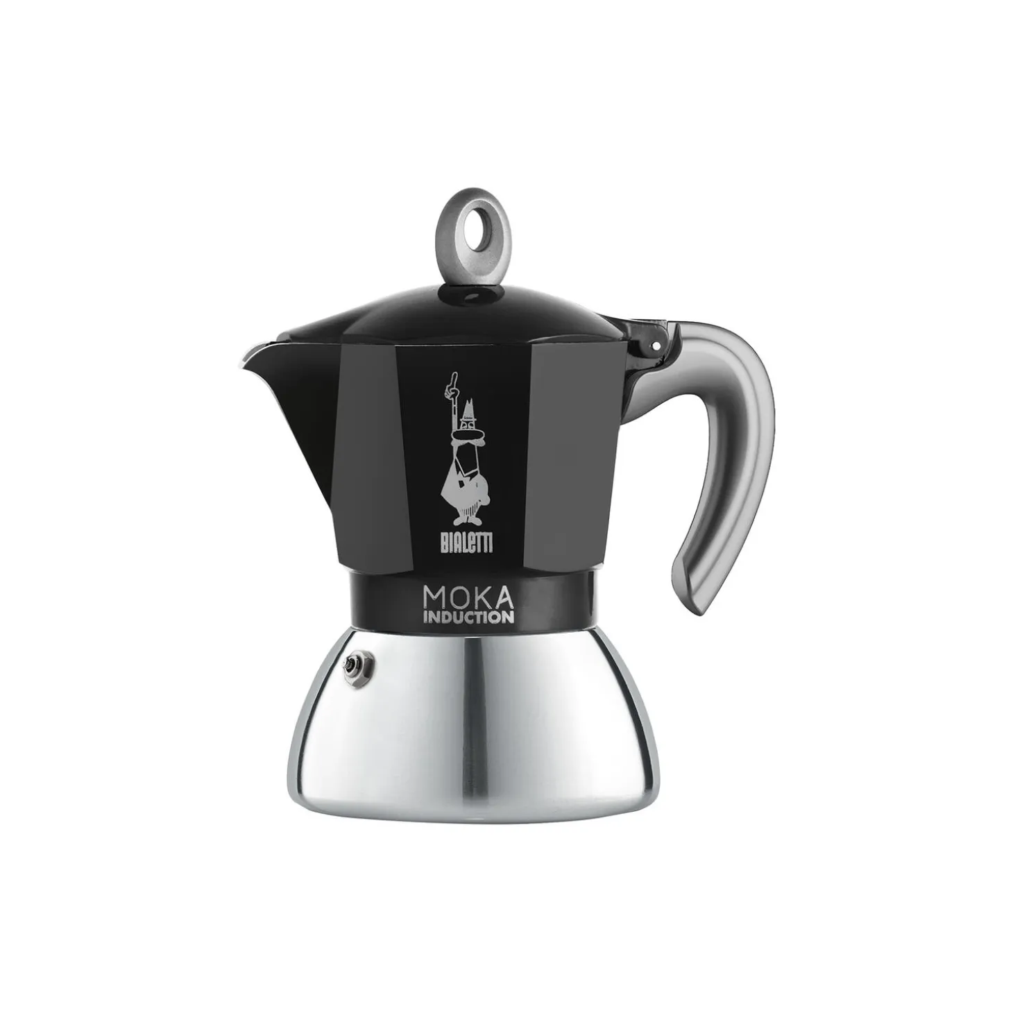 Moka Espresso Maker for Induction, 4 cups
