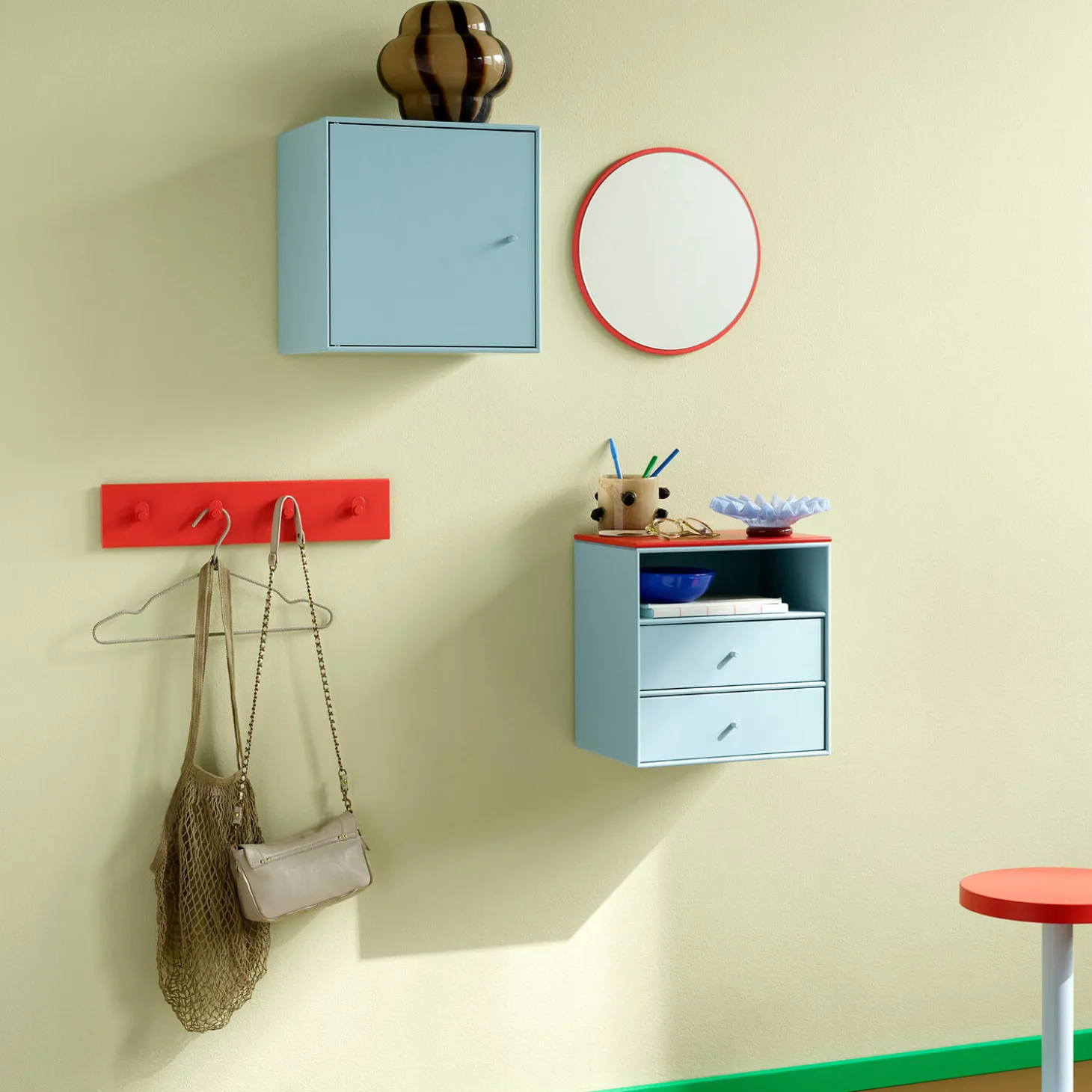 Montana Mini MCI Mirror, 145 rosehip