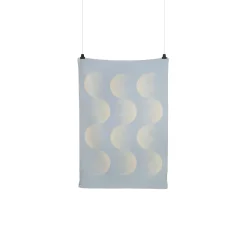 MOON Pledd, crescent blue