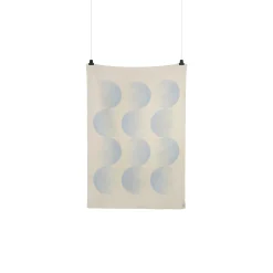 MOON Pledd, crescent blue