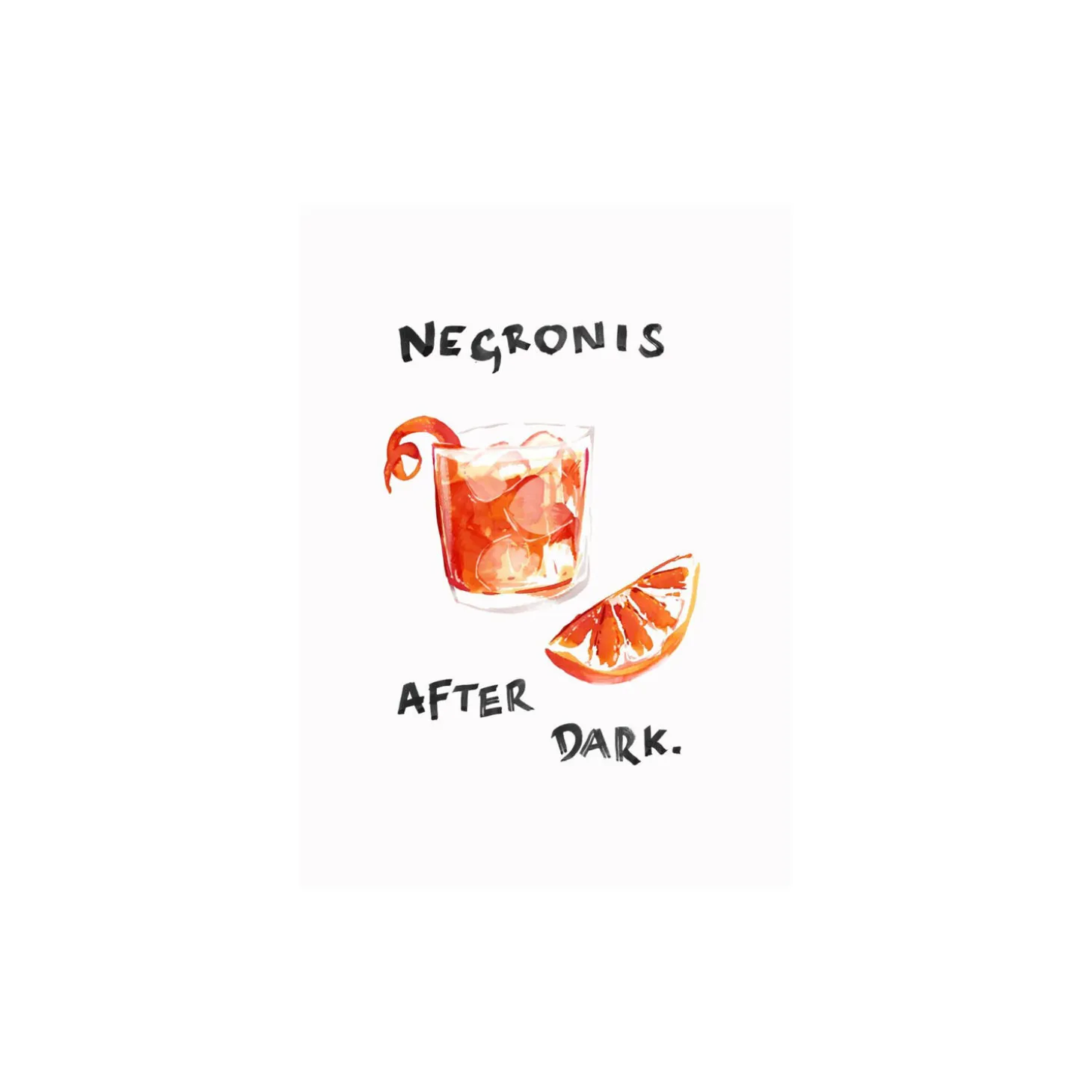 Negronis etter mørkets frembrudd