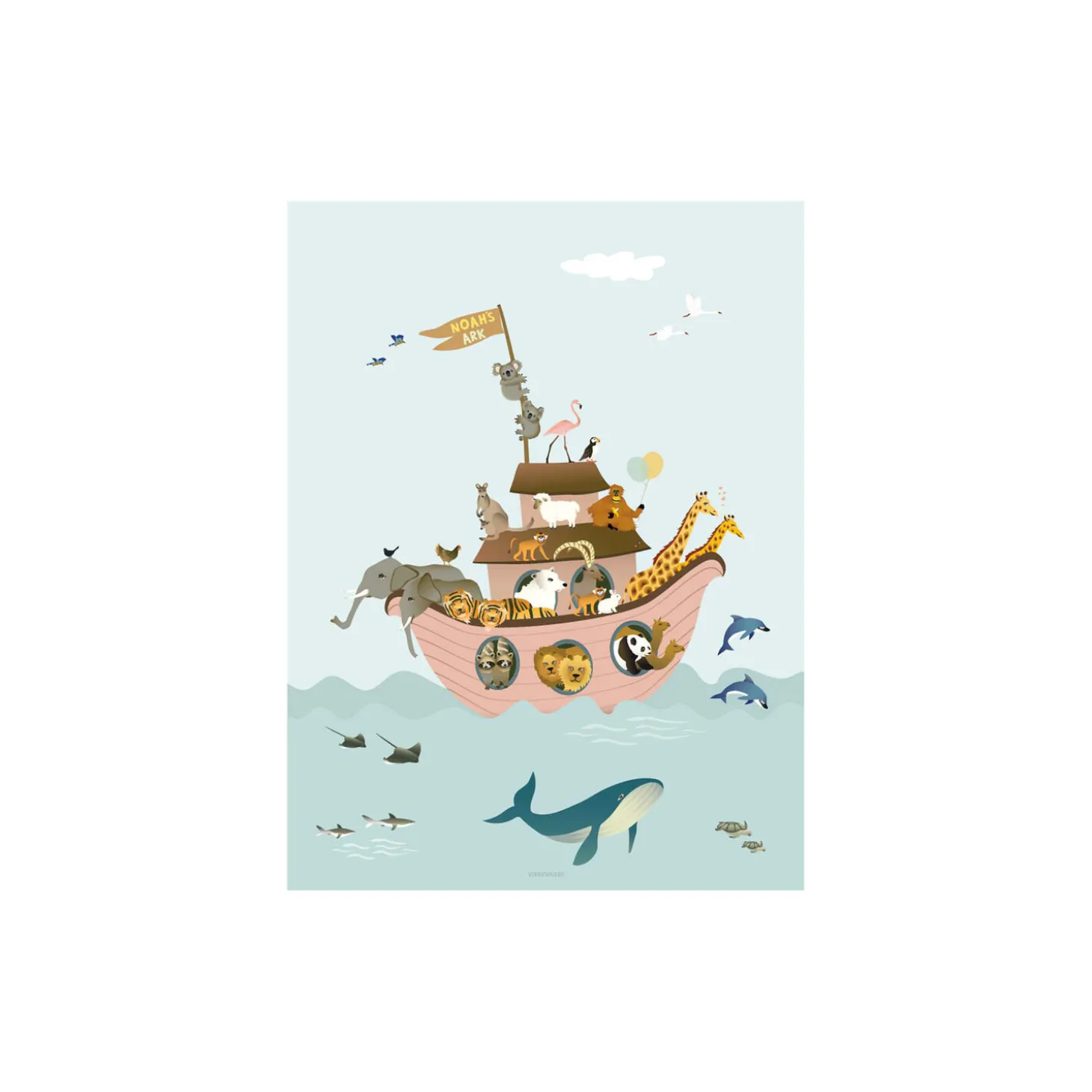 Noahs ark-plakat