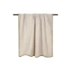 Nocciola Soft Bamboo Bordo Coco pledd, hazelnut