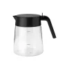 Nohr glass server, black metallic
