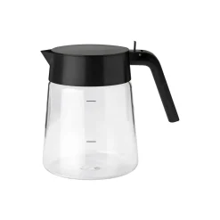 Nohr glass server, black metallic