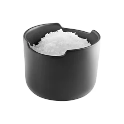 Nordic Kitchen saltkar med lokk, sort/eik