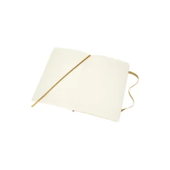 Notebook Leather linjerte sider, gul