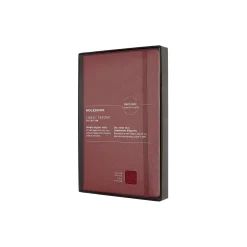 Notebook Leather linjerte sider, bordeaux