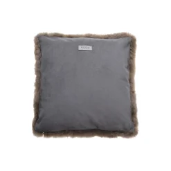 NUBE pute med royal alpakka på én side, dark champagne
