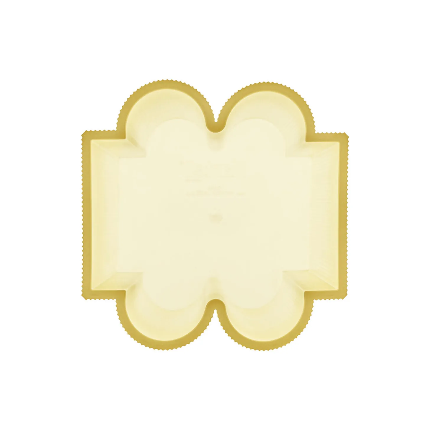 OKRA vase L, yellow