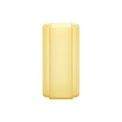 OKRA vase L, yellow