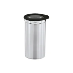 Oppbevaringsboks med lokk, stål/sort