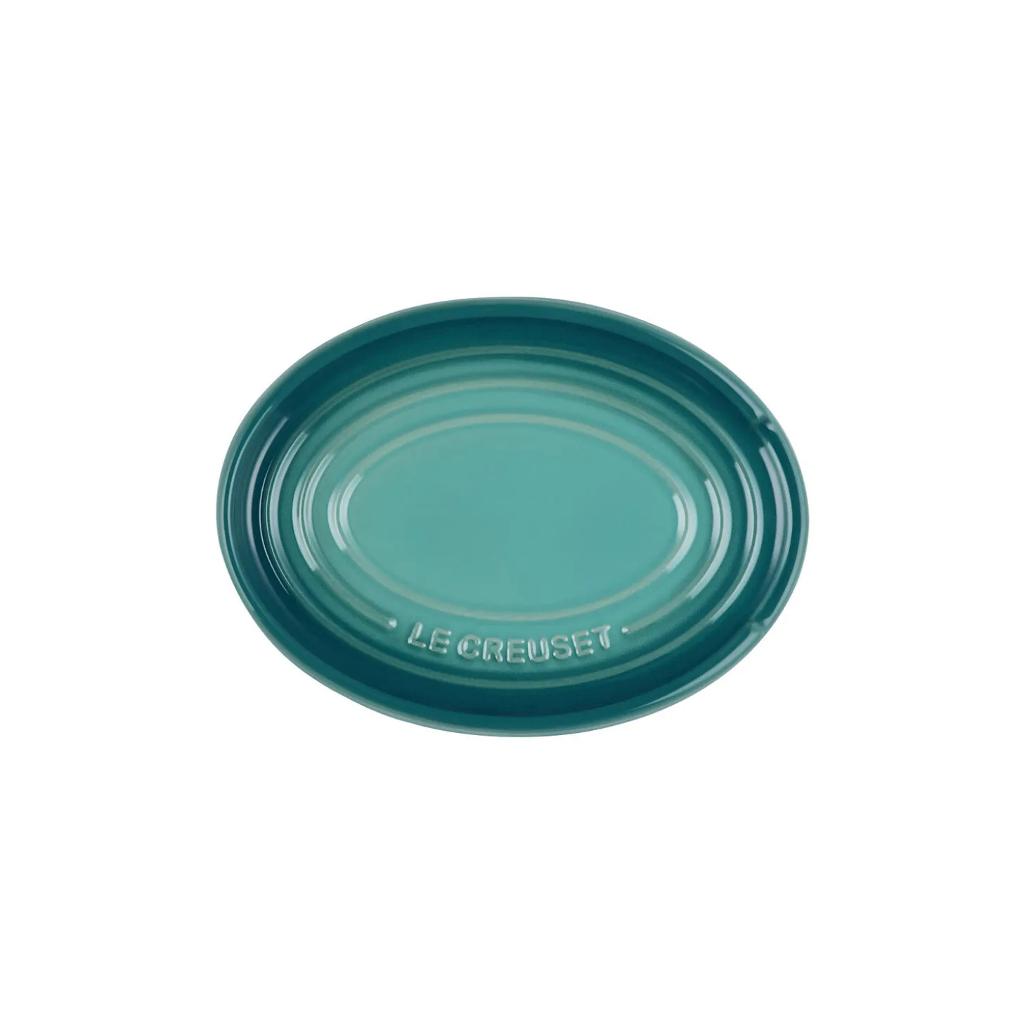 Oval gryteskjeholder, bleu riviera