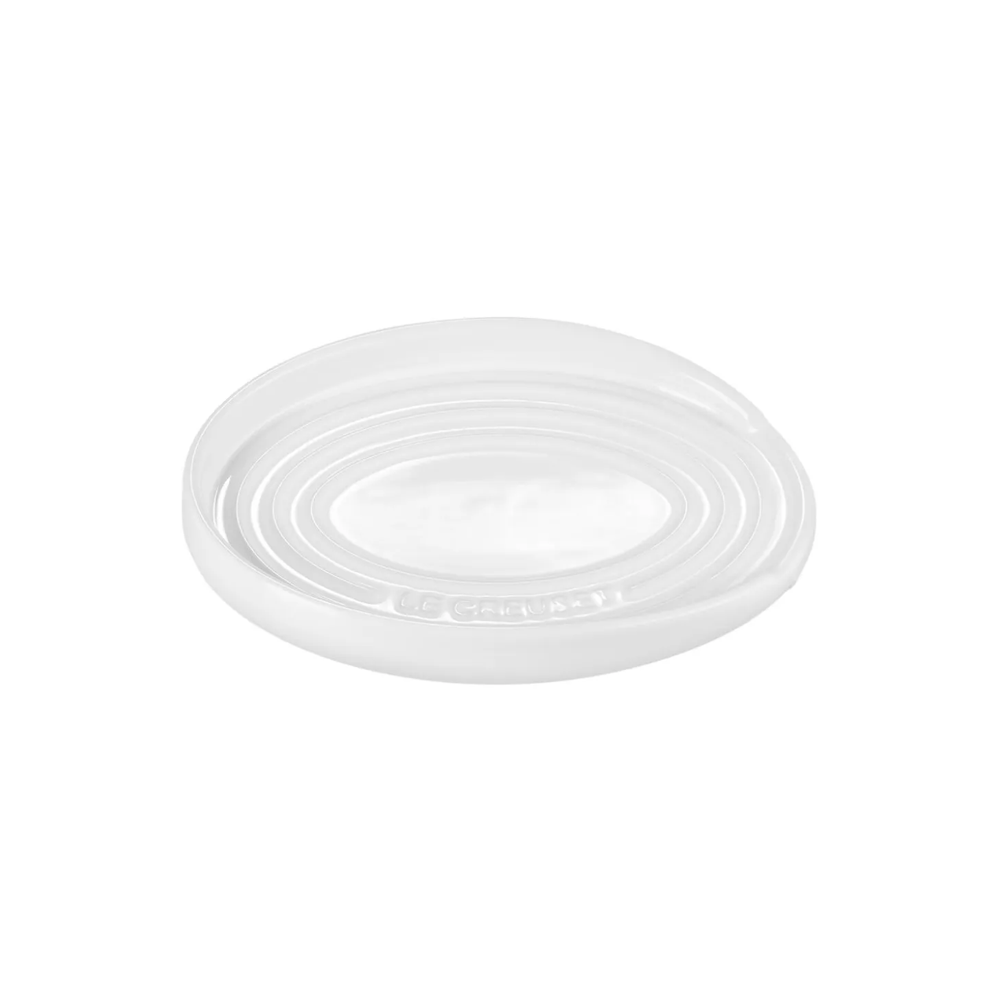 Oval gryteskjeholder, white
