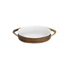 Oval kurv, 26 cm