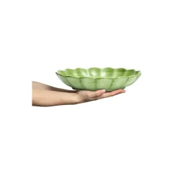 Oyster skål 31cm, green