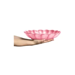 Oyster skål 31cm, pink