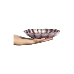 Oyster skål 31cm, plum