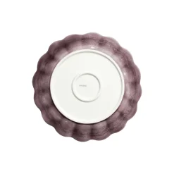 Oyster skål 31cm, plum