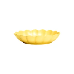 Oyster skål 31cm, yellow