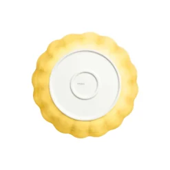 Oyster skål 31cm, yellow