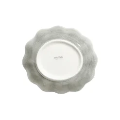 Oyster skål 18x16 cm, grey