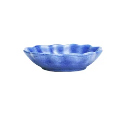 Oyster skål 18x16 cm, light blue