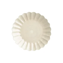 Oyster tallerken 28 cm, sand