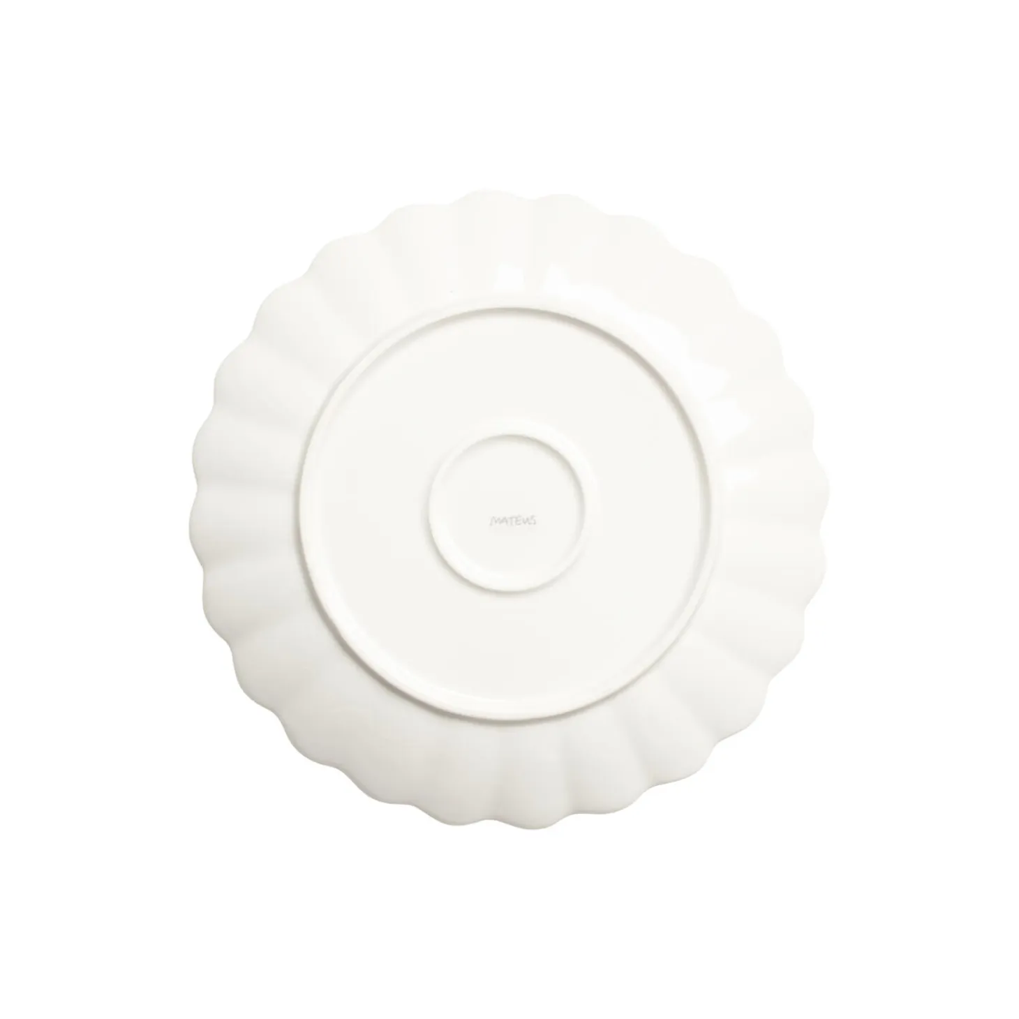 Oyster tallerken 28 cm, sand