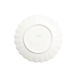 Oyster tallerken 20 cm, white