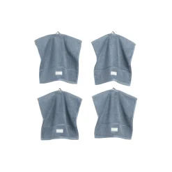 4-Pack Premium håndklær 30X30, waves