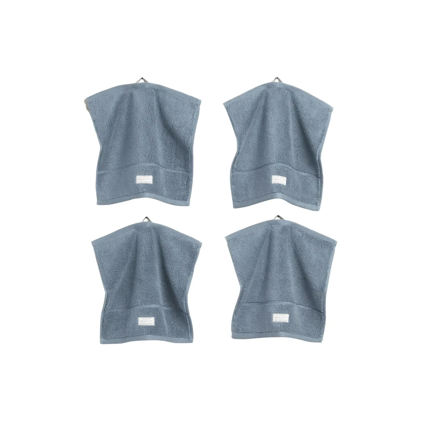 4-Pack Premium håndklær 30X30, waves