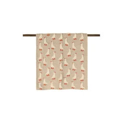 PAPERELLA BEIGE Boiled wool pledd 75x100cm