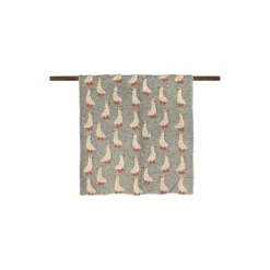 PAPERELLA GREY Boiled wool GRIGIA pledd 75x100cm
