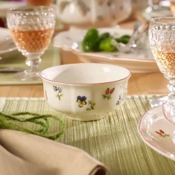 Petite Fleur dessertskål 12 cm, hvit