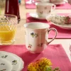 Petite Fleur krus, hvit