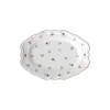 Petite Fleur serveringsfat 37 cm, hvit