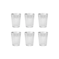 Pilastro drikkeglass 6 stk, klar